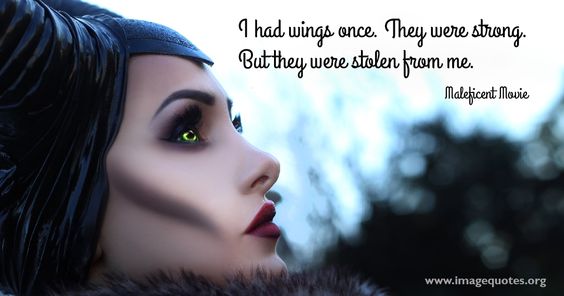 I had wings once, they were strong but they were stolen from me!