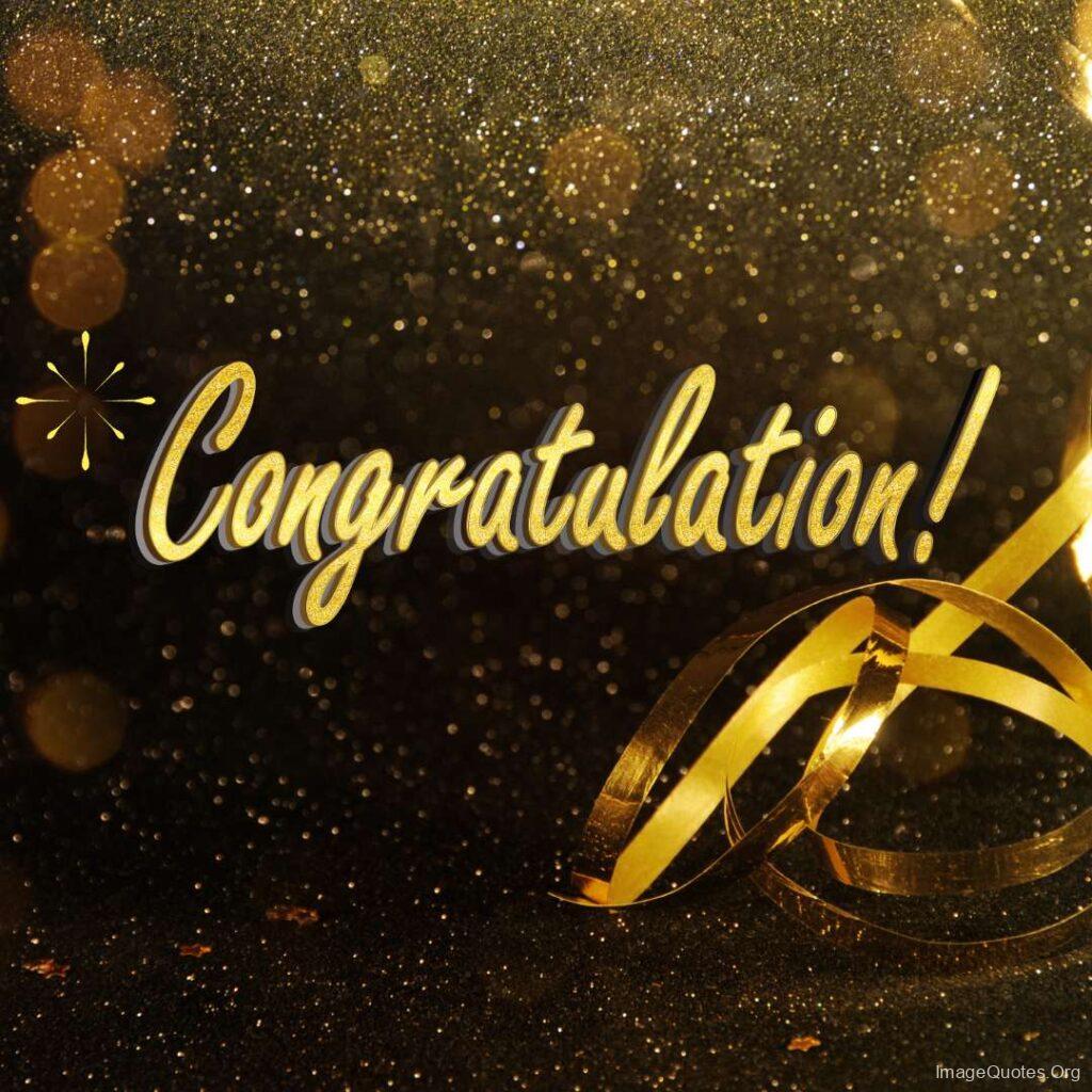 Image for Congratulations