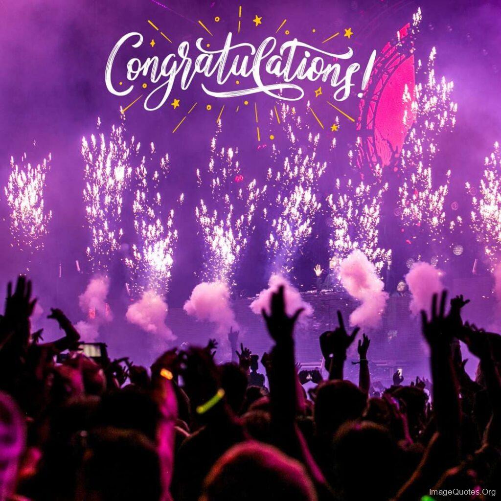 Party Background for Congratulations